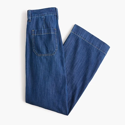 Light-feel Lizzie wide-leg jean