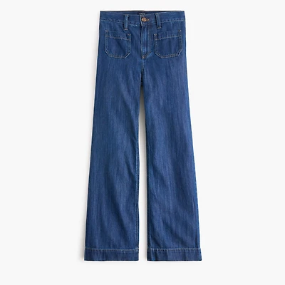 Light-feel Lizzie wide-leg jean