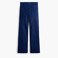 Linen-blend Lizzie wide-leg pant