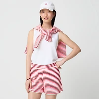 Jacquard striped short