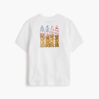 Boys' dogs surfing graphic tee