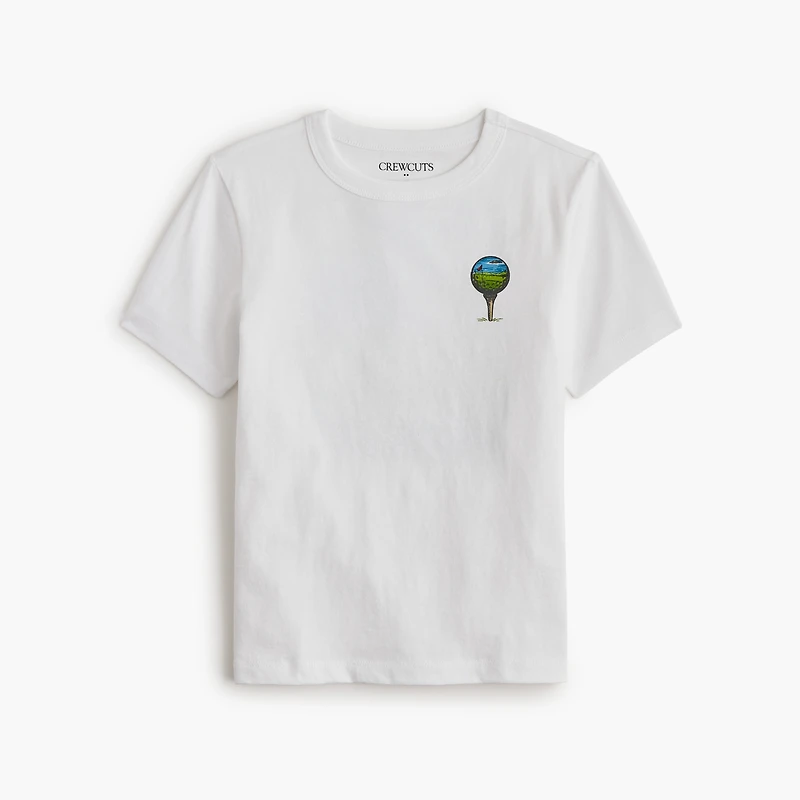 Boys' golf graphic tee