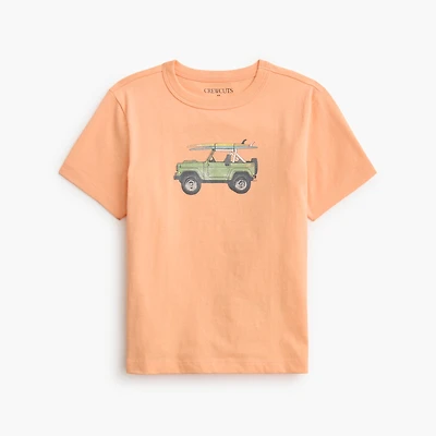 Boys' surf car graphic tee