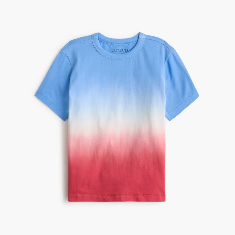 Boys' tie-dyed tee