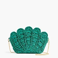Woven shell clutch