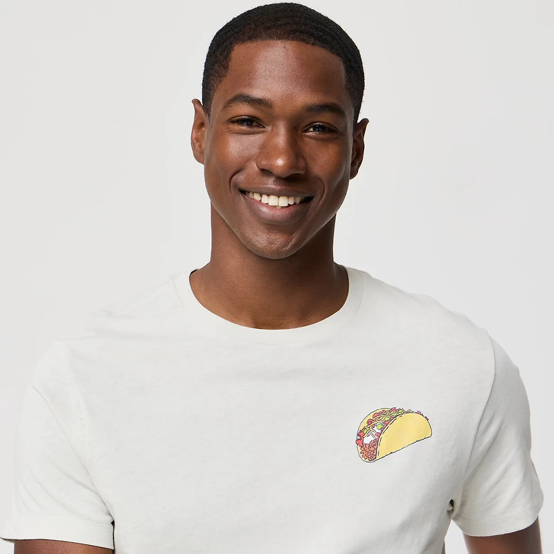 Taco stand menu graphic tee