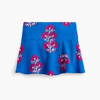 Girls' block-print skort