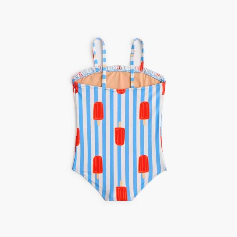 Girls' ice pop one-piece swimsuit