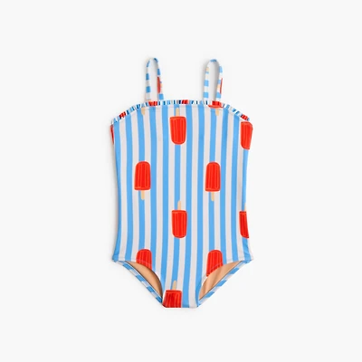 Girls' ice pop one-piece swimsuit