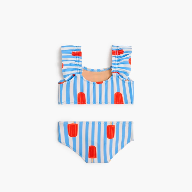 Girls' ice pop two-piece bikini set