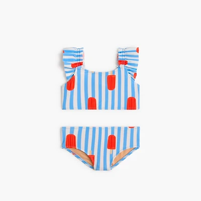 Girls' ice pop two-piece bikini set