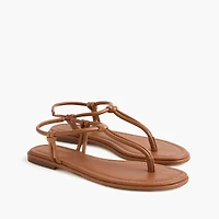 Knotted thong sandals