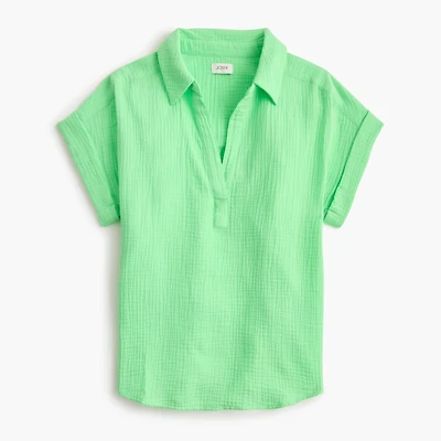 Gauze popover top