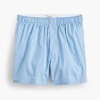 Chambray gingham woven boxers
