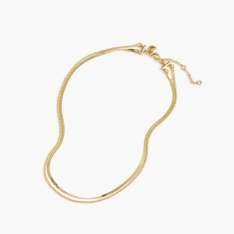 Rope chain necklace