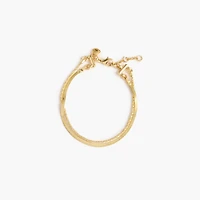 Rope chain bracelets set-of-two