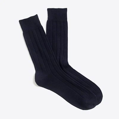 Navy socks
