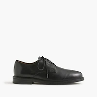 Leather lace-up shoes