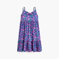 Girls' tropical dress