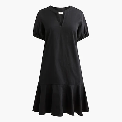 Mini shirt-dress