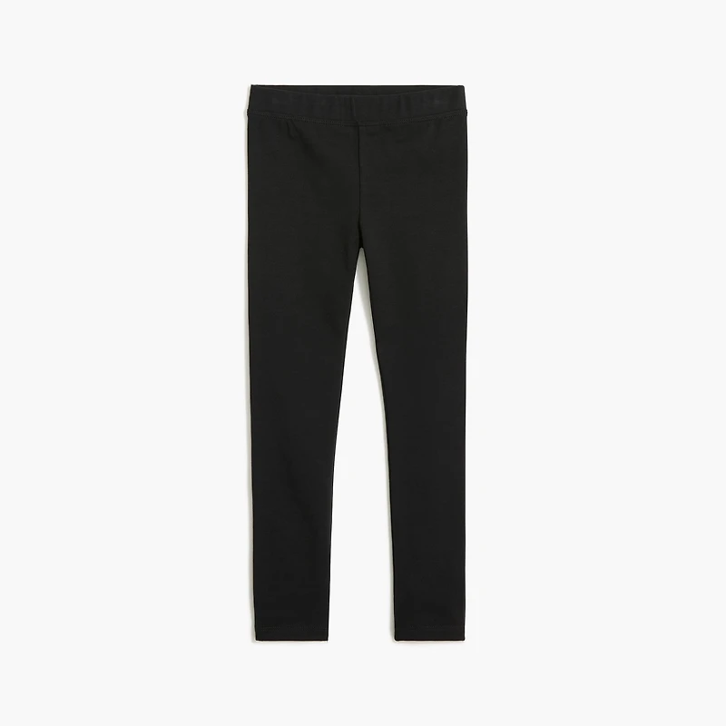 Girls' solid leggings