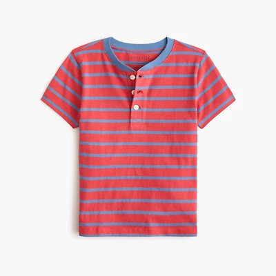 Boys' striped henley