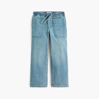 Boys' pull-on utility straight jean