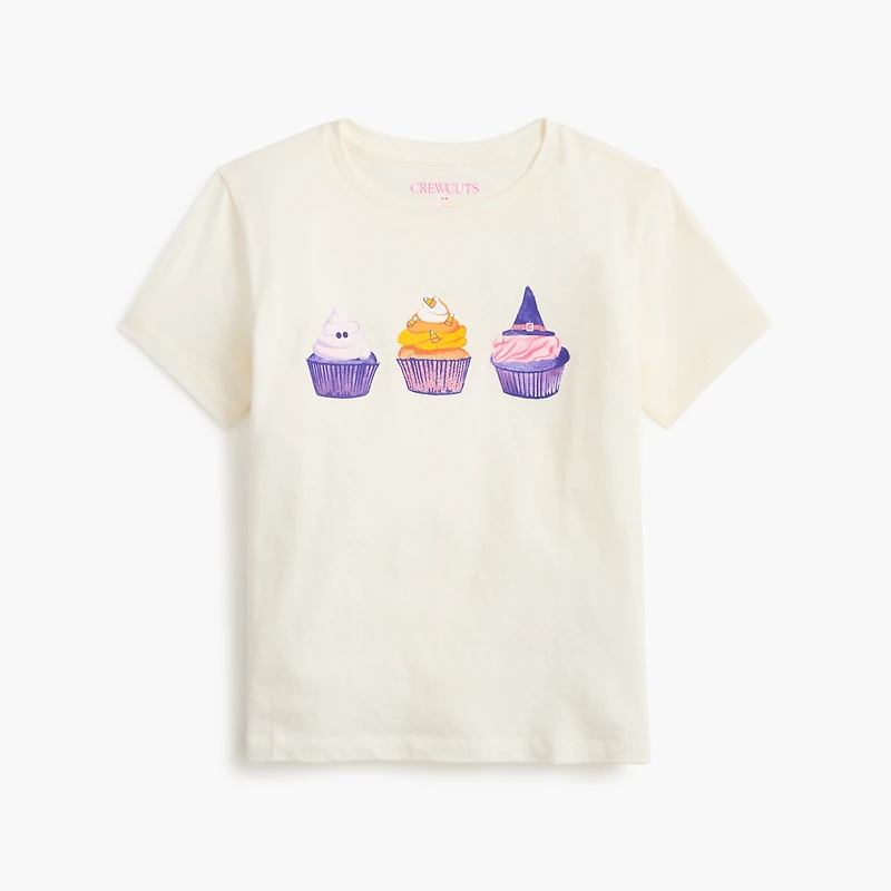 Girls' Halloween desserts graphic tee
