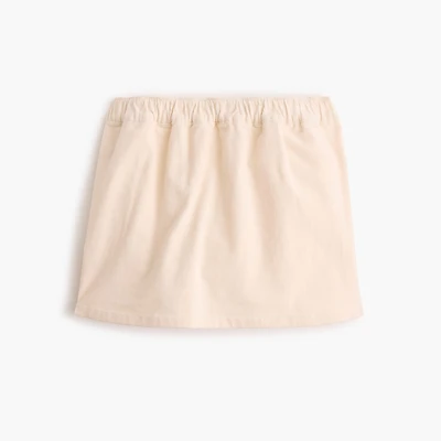 Girls' corduroy wrap skirt