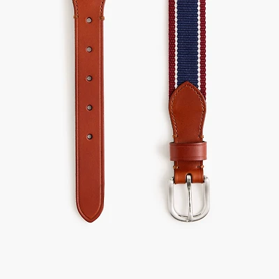 Boys' striped belt