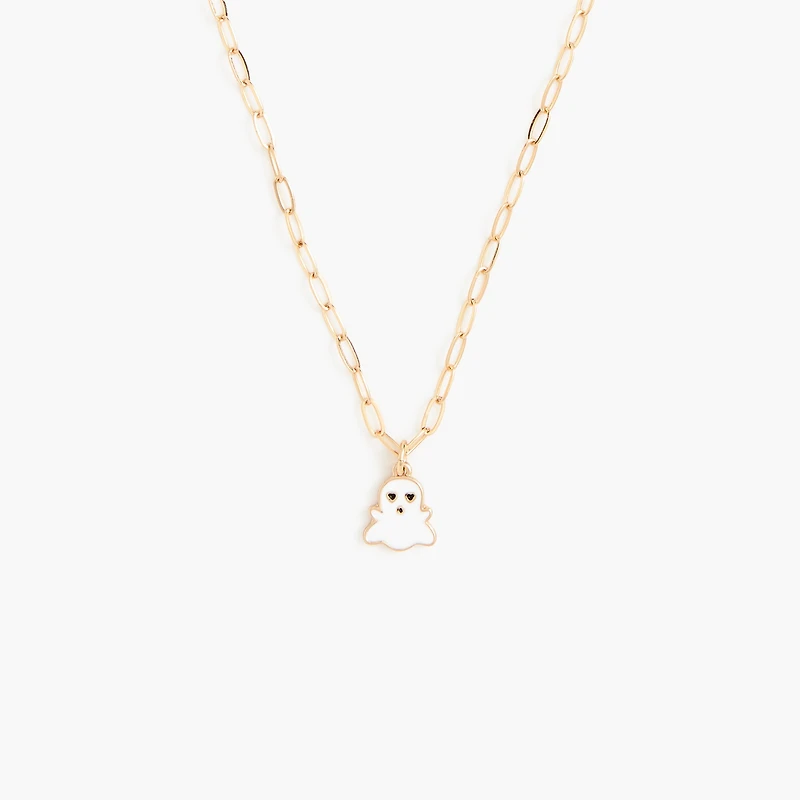 Girls' ghost necklace