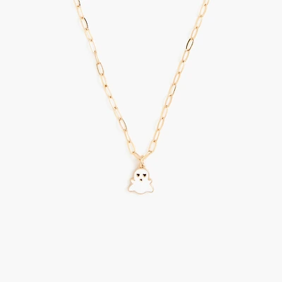 Girls' ghost necklace