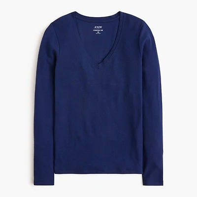 Long-sleeve Everyday V-neck tee