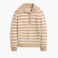 Button-neck sweater