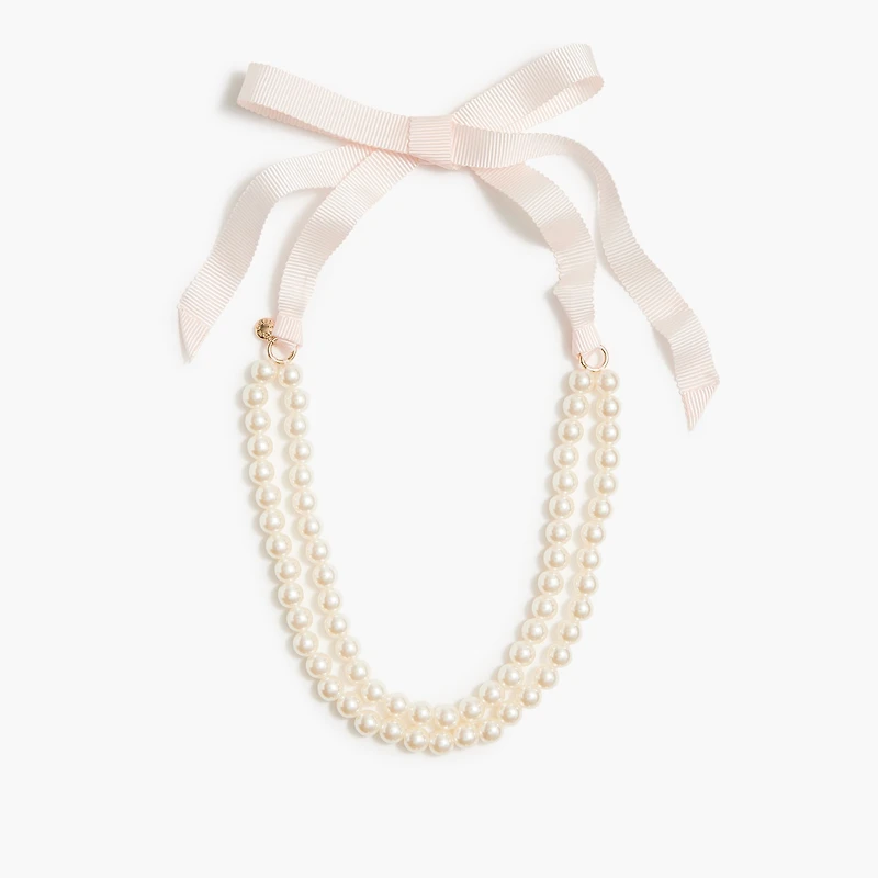 Girls' pearl necklace