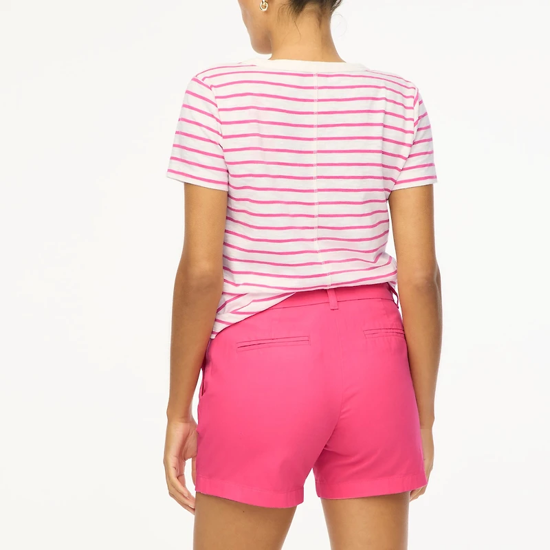 5" classic chino short