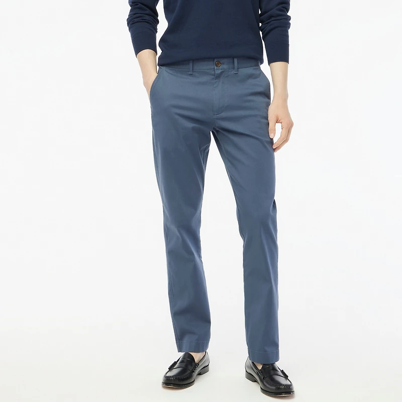 Straight-fit flex chino pant