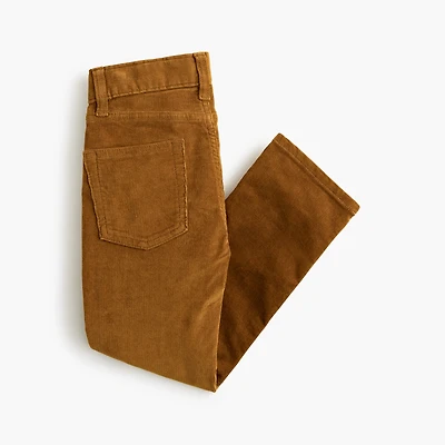 Boys' slim flex corduroy pant