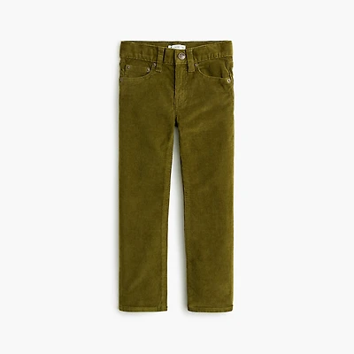 Boys' slim flex corduroy pant