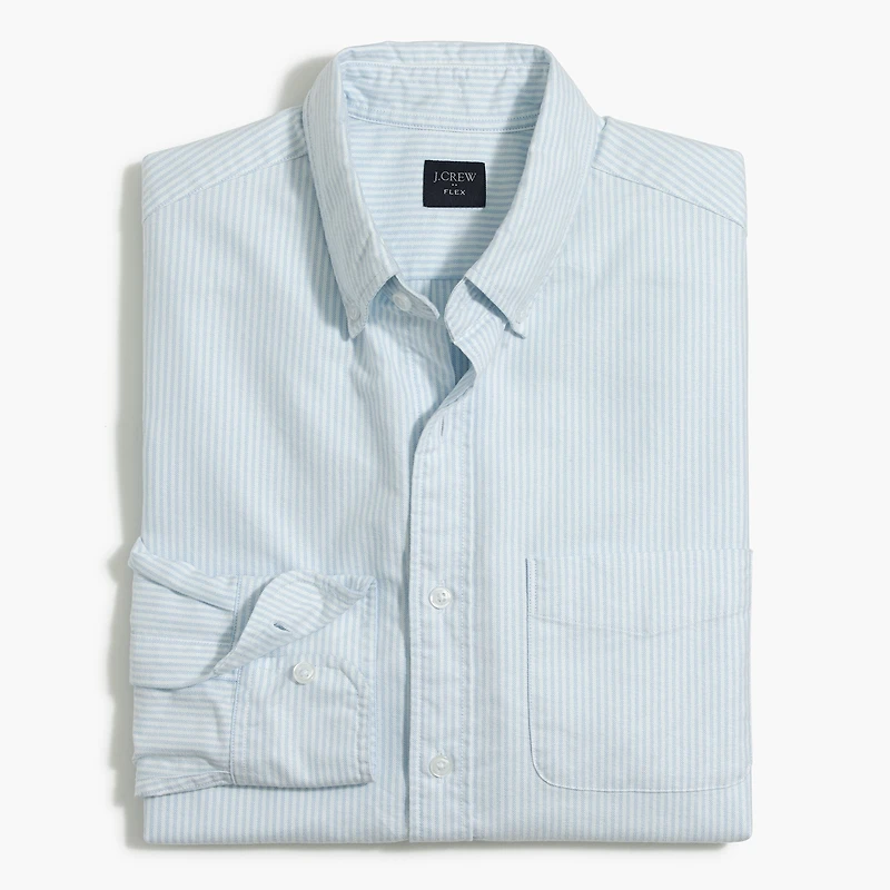 Slim flex oxford shirt
