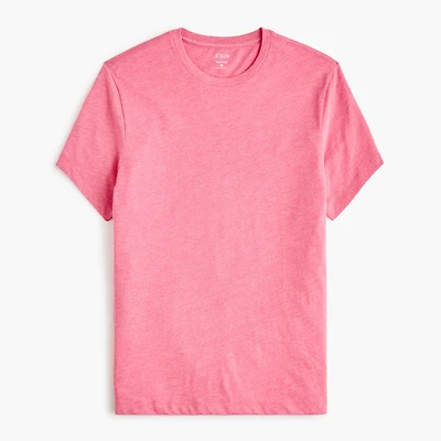 Cotton-blend washed jersey tee