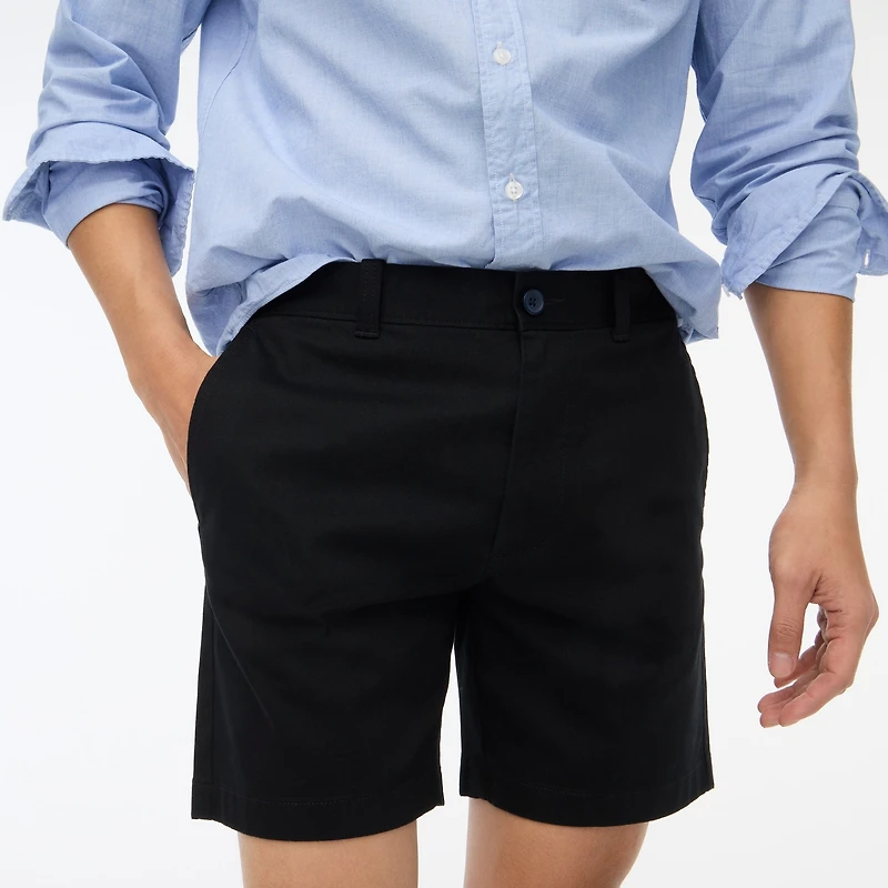 7" flex chino short
