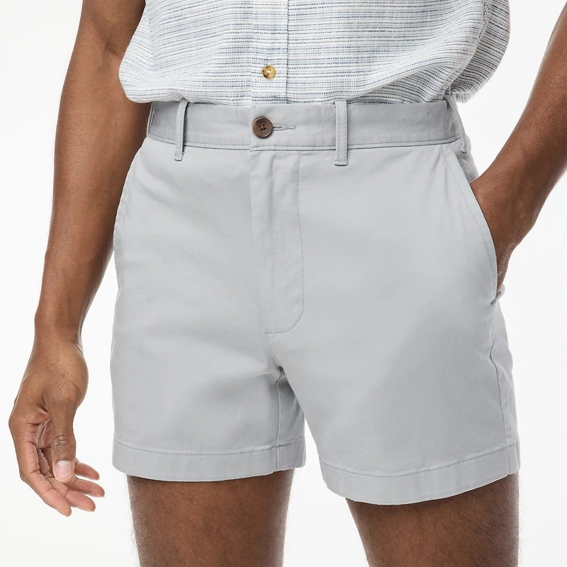 5" flex chino short