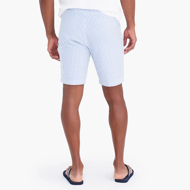 9" seersucker board short