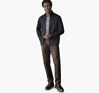 Textured Solid Full Zip