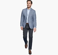 Washed Linen-Blend Blazer
