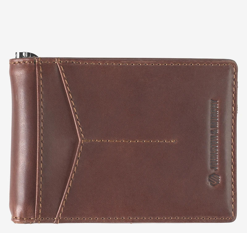 Grant Bifold Money-Clip Wallet
