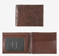Dress Paisley Billfold Wallet