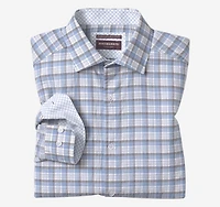 Linen-Blend Dress Shirt