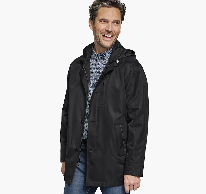 Upton Water-Resistant Raincoat